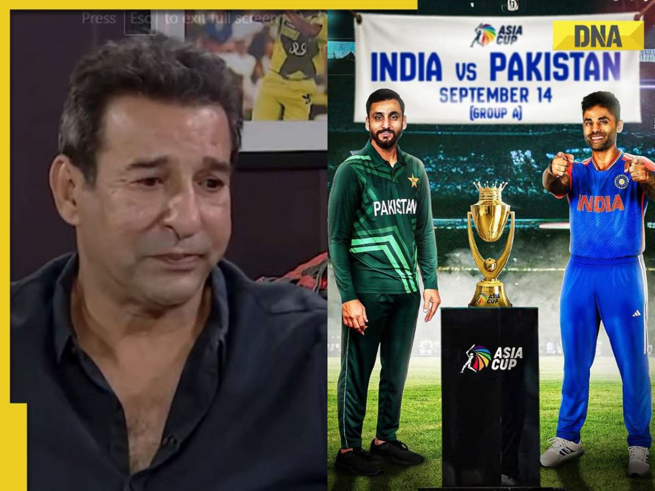 'We are fine if....': Wasim Akram's blunt take on India vs Pakistan Asia Cup 2025 clash