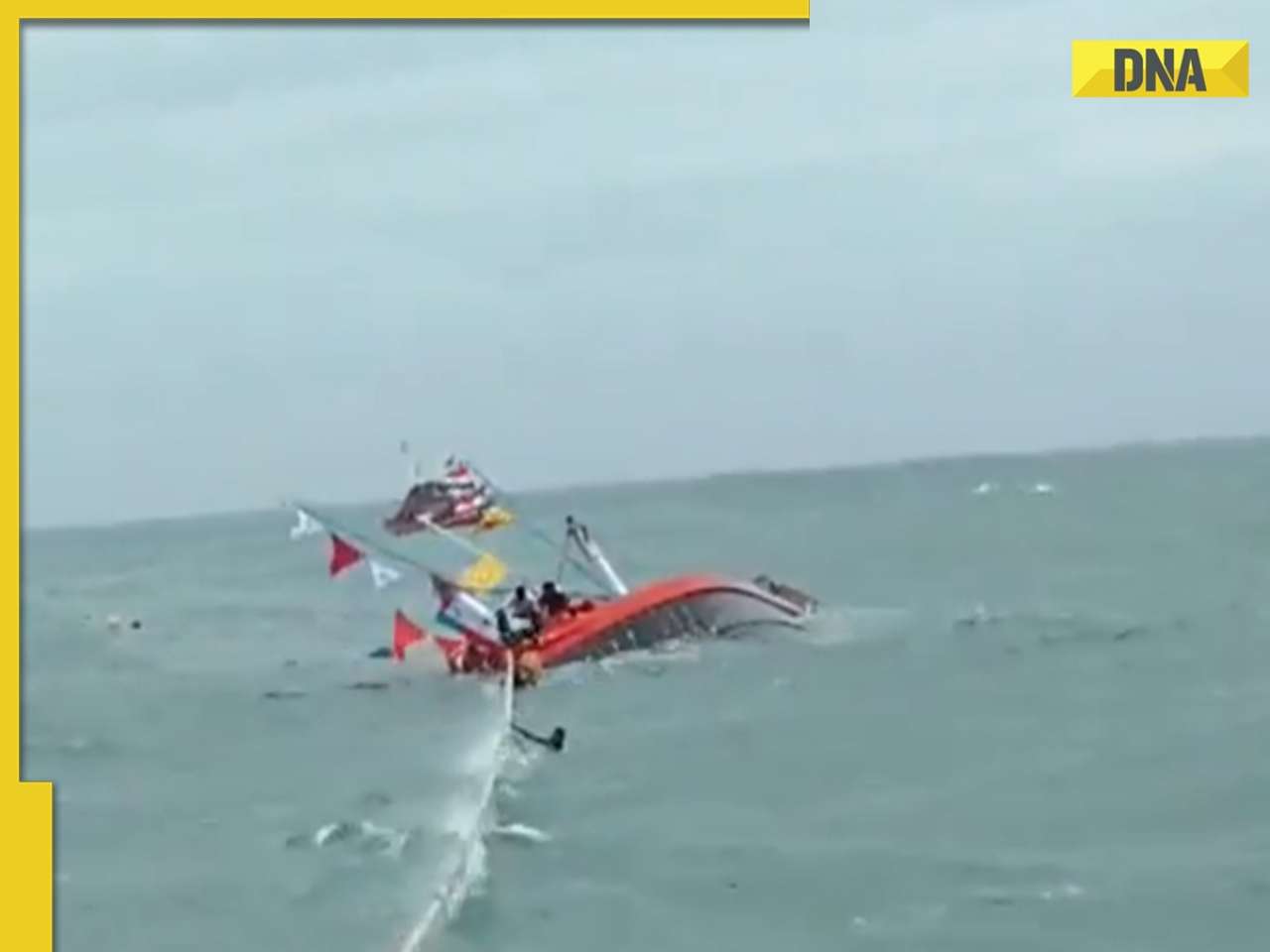 Boat capsizes in Maharashtra's Raigad, rescue operation underway