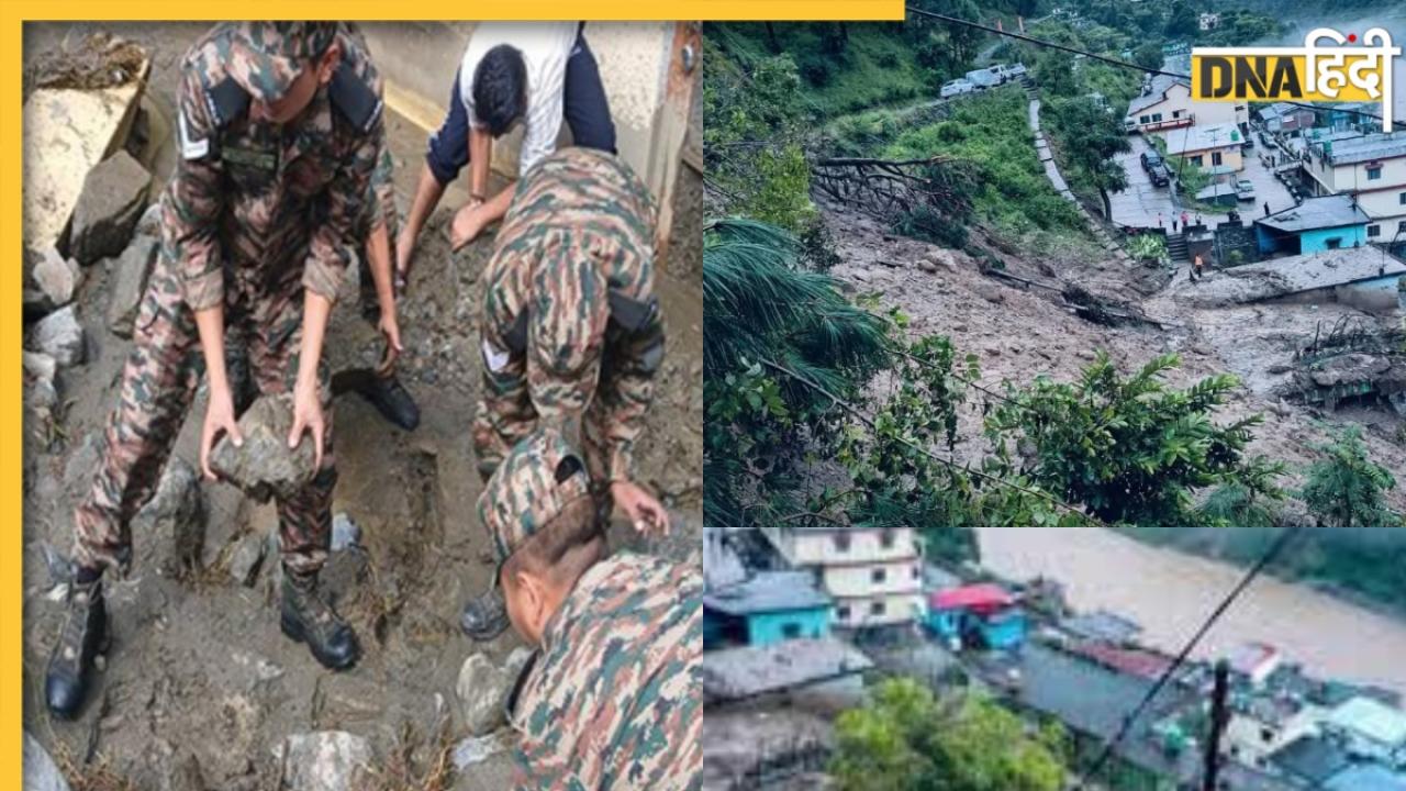 Chamoli Cloudburst: उत्तरकाशी के धराली के बाद अब चमोली के थराली में फटा बादल, आधी रात मची तबाही, Army बनी संकटमोचक