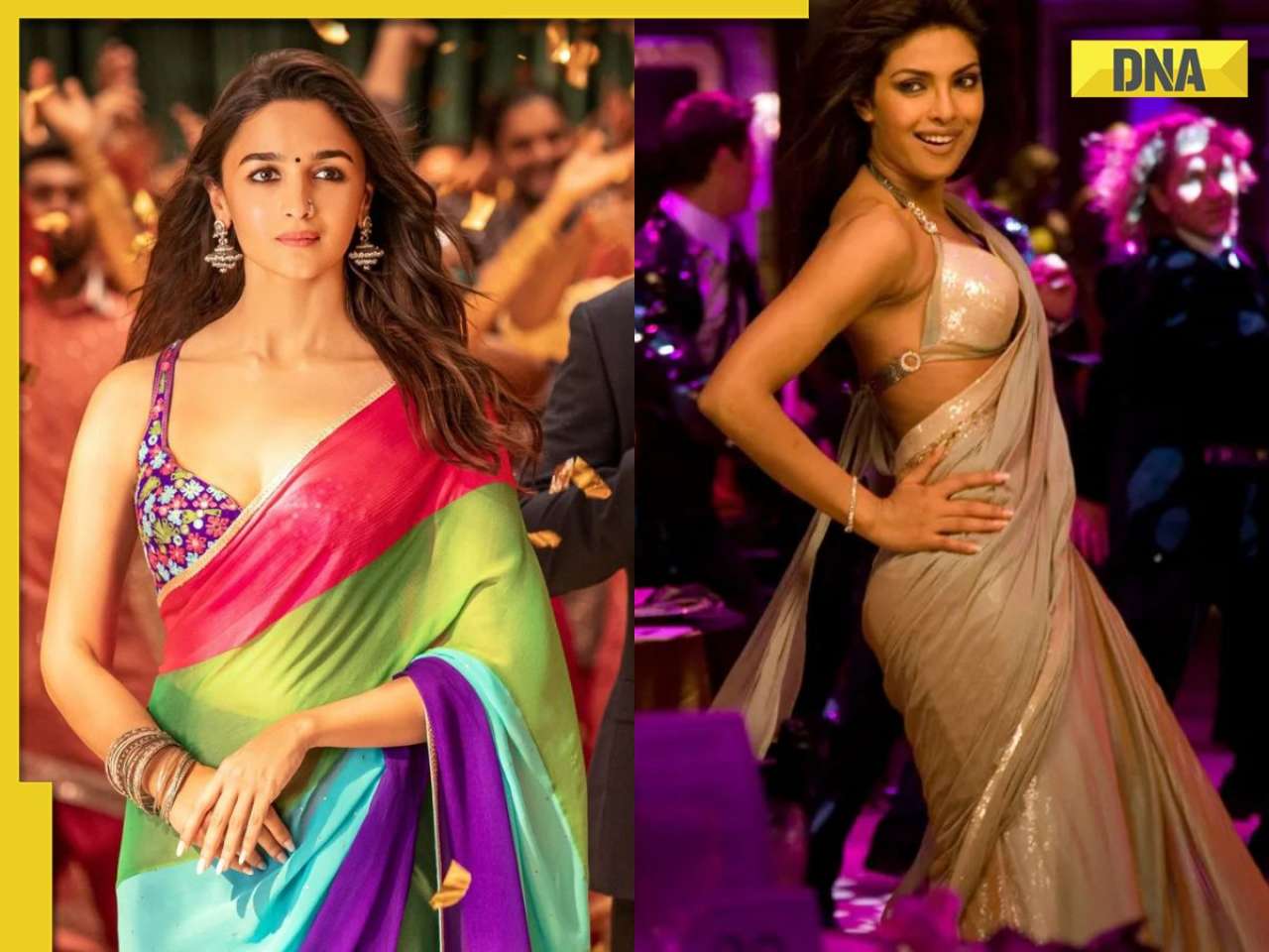 Alia Bhatt in Rocky Aur Rani Kii Prem Kahani, Priyanka Chopra in Dostana and other Bollywood’s most talked-about saree looks on-screen
