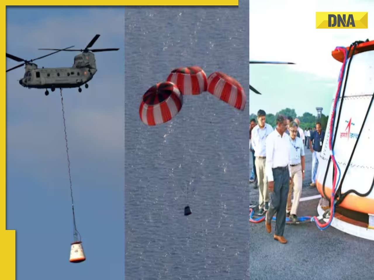 ISRO successfully conducts first integrated Air Drop Test for Gaganyaan Mission