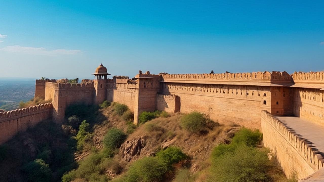 भारी बारिश से आमेर किले की 200 फीट लंबी दीवार ढही, जयपुर का यूनेस्को धरोहर स्थल पर मंडराया खतरा