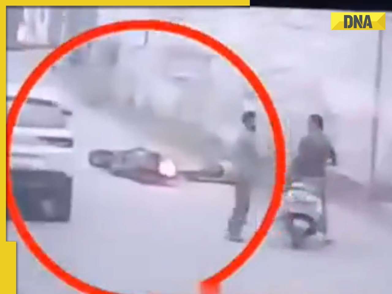 WATCH: Jammu and Kashmir cricketer dies in tragic road accident, CCTV captures chilling moment