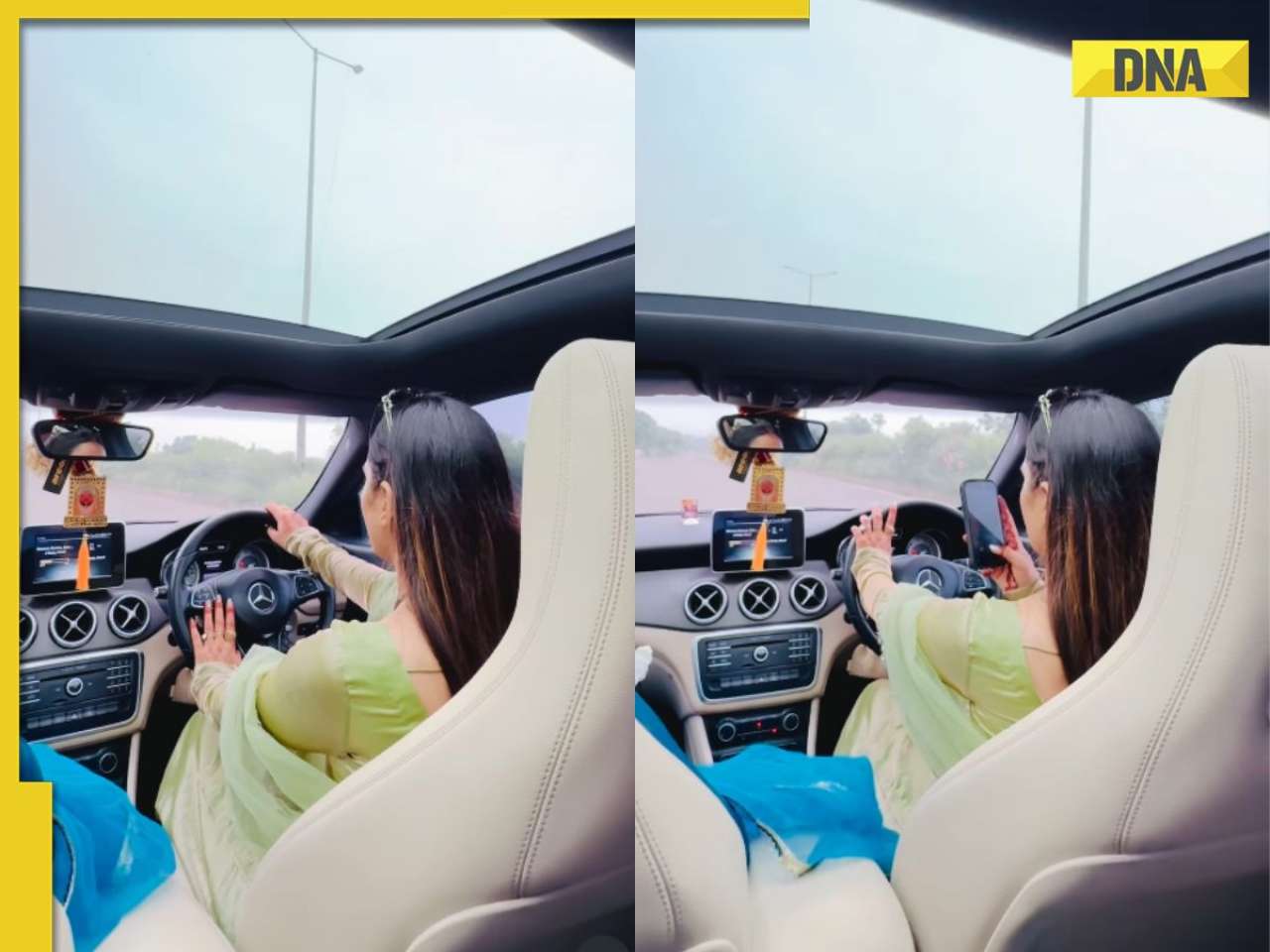 Video of Greater Noida dowry victim Nikki Bhati smiling in Mercedes goes viral after death; Internet mourns with anger, grief