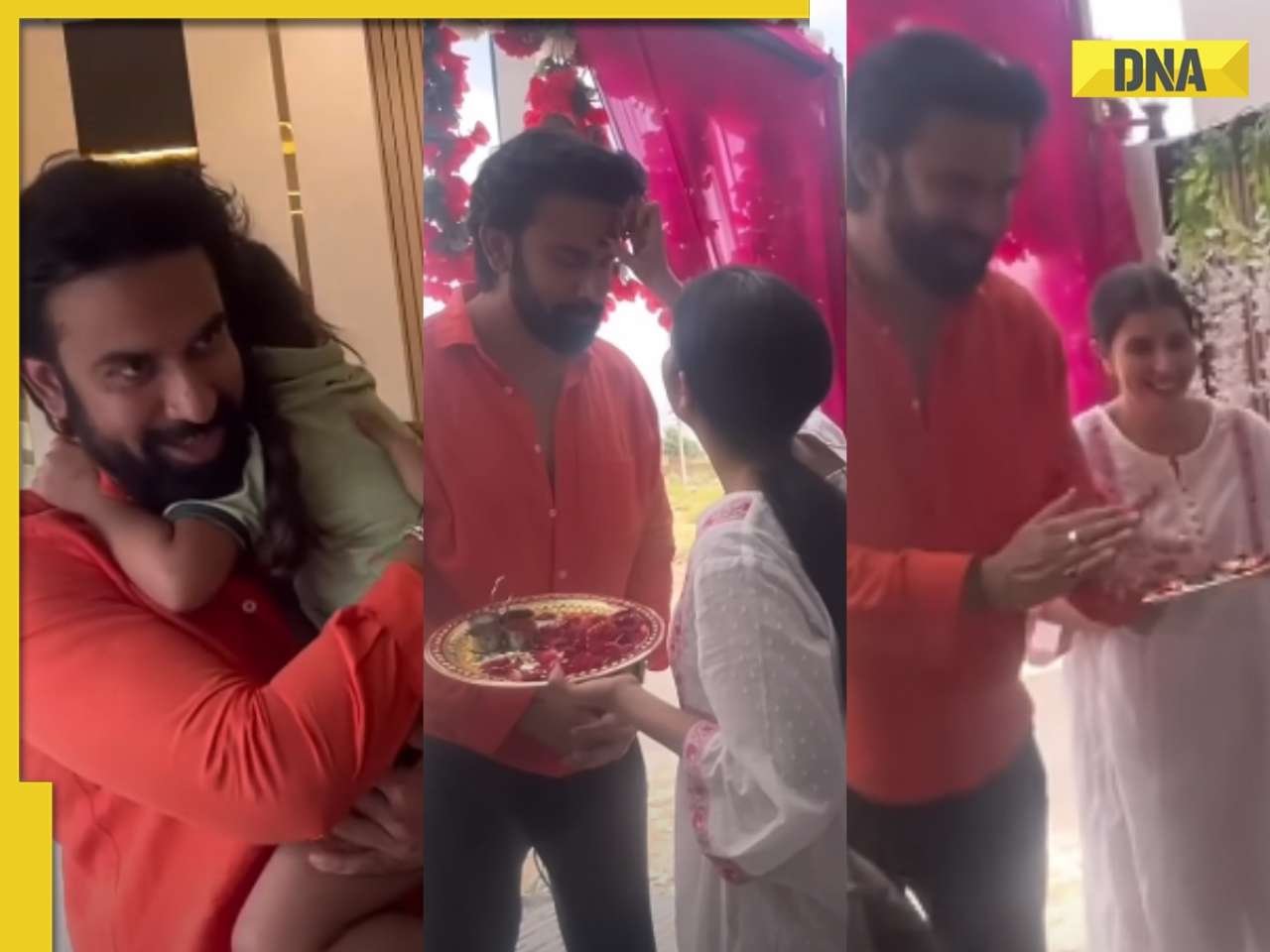 Charu Asopa reunites with ex-husband Rajeev Sen in Bikaner, shares emotional video of daughter Ziaana: Watch