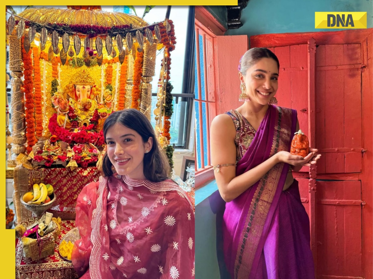 Ganesh Chaturthi: Kareena Kapoor, Shanaya, Sharvari, other Bollywood divas' festive throwback