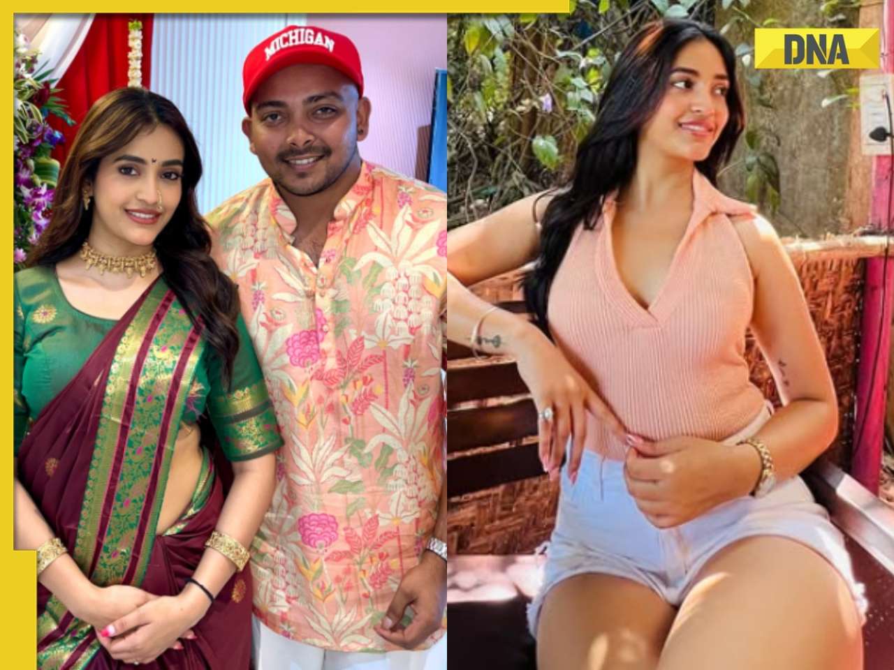 Prithvi Shaw celebrates Ganesh Chaturthi with rumoured girlfriend Akriti Agarwal, see pics here