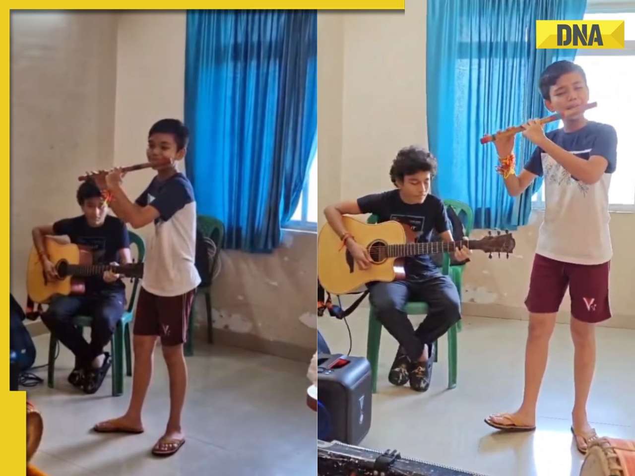 'So soothing': Boys’ musical tribute with flute and guitar wins hearts online, WATCH