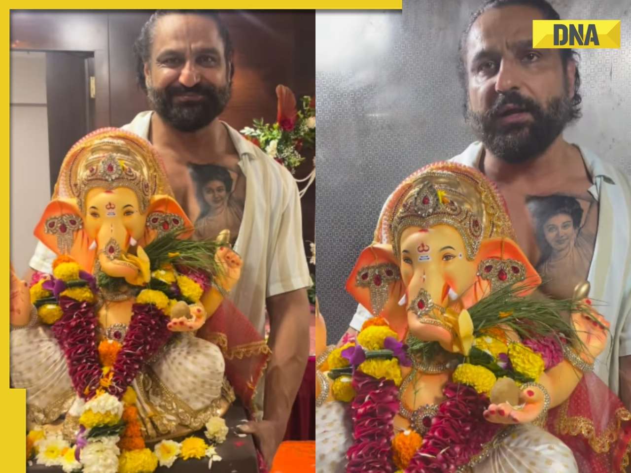 Parag Tyagi misses Shefali Jariwala during Ganesh Chaturthi celebrations at their home: 'Pari always wanted that...'