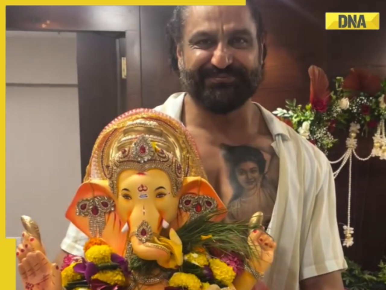Viral video: Two months after Shefali Jariwala's demise, Parag Tyagi celebrates first festival, brings Bappa home, reveals Kaanta Laga girl 'always wanted..' 