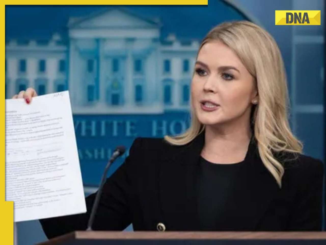 general White House spokesperson Karoline Leavitt makes BOLD statement, calls 'Delhi better than Chicago' due to..., watch video