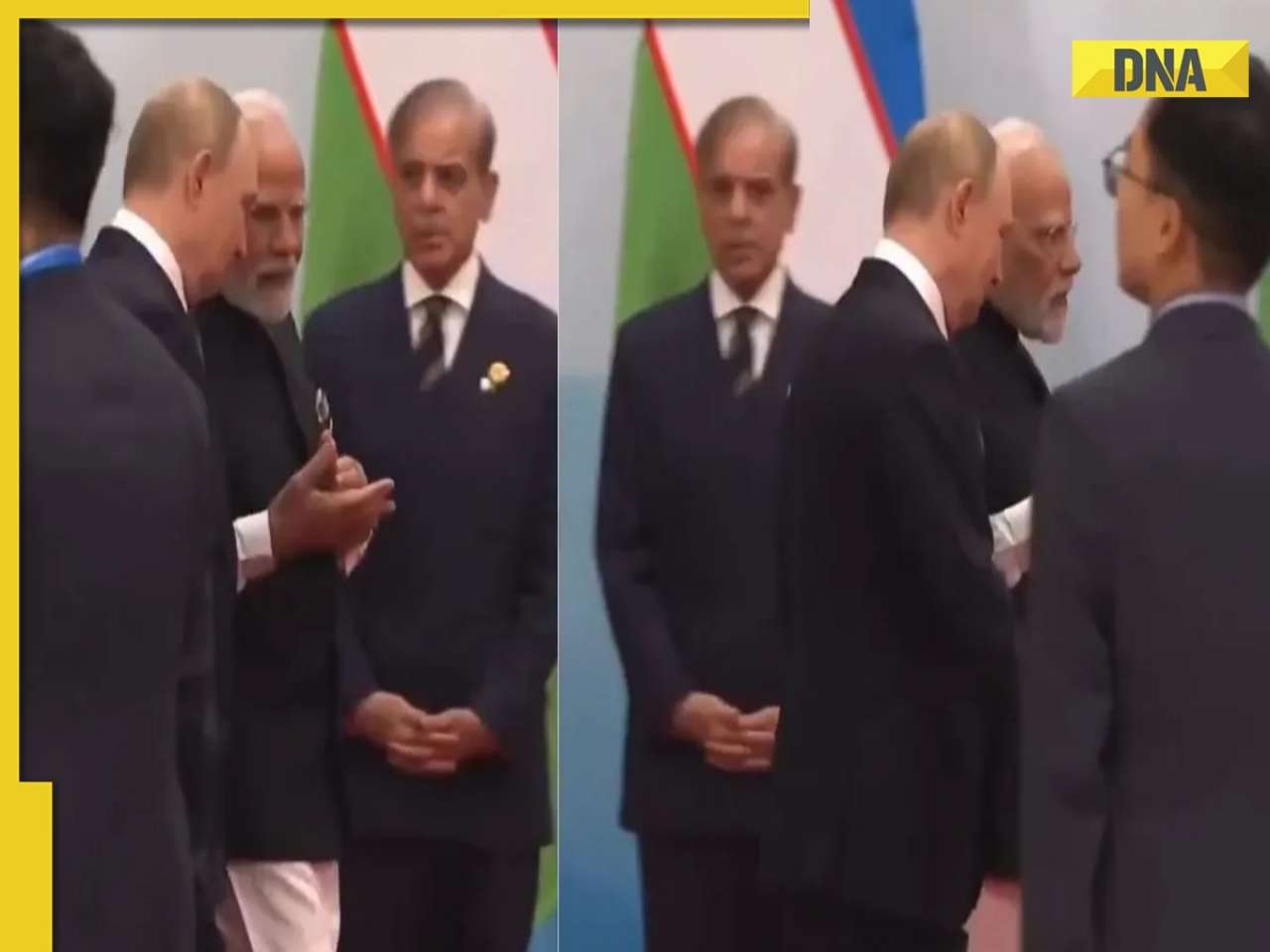 シャリフ首相は習近会とプーチンに挨拶するために急いでいるのを見た。 SCOサミットでの中国のXi Jinping Cold-Shoulders ‘Friend’ Pakistan？ビデオを見る