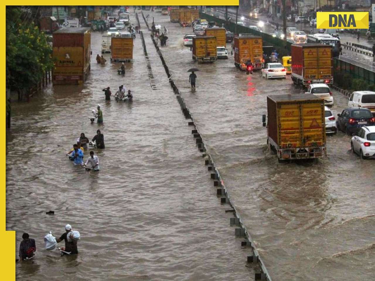 general Gurugram Rains: WFH for offices, online classes for schools as IMD issues orange alert; check details here