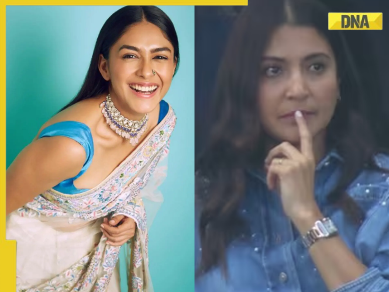 general After insulting Bipasha Basu, Mrunal Thakur MOCKS Anushka Sharma? Old clip of Son of Sardaar 2 actress saying 'she is not working' irks netizens