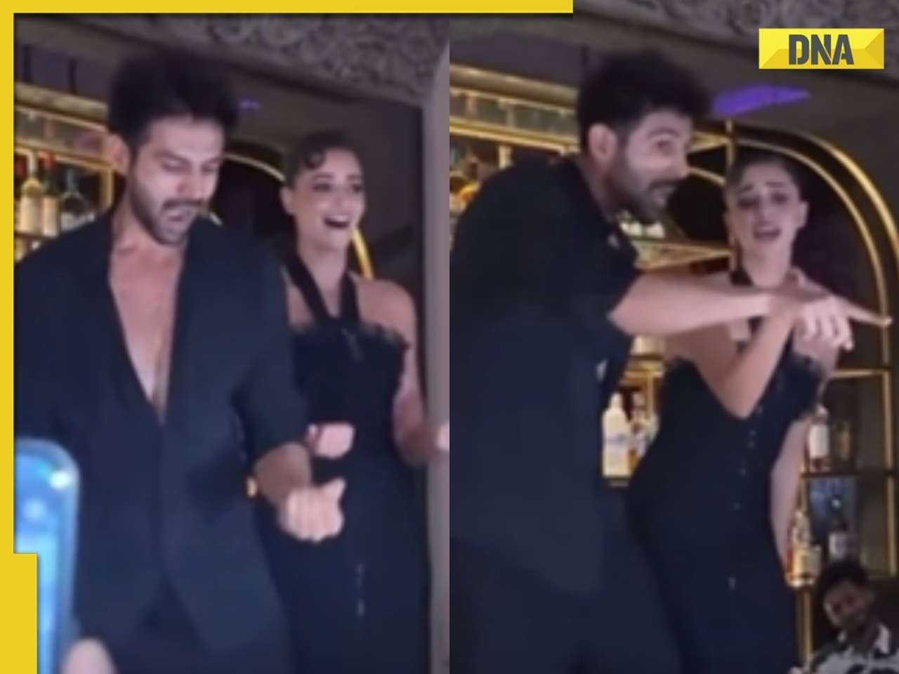 Kartik Aaryan, Ananya Panday dance to Jumma Chumma De De at Tu Meri Main Tera Main Tera Tu Meri wrap up party - Watch