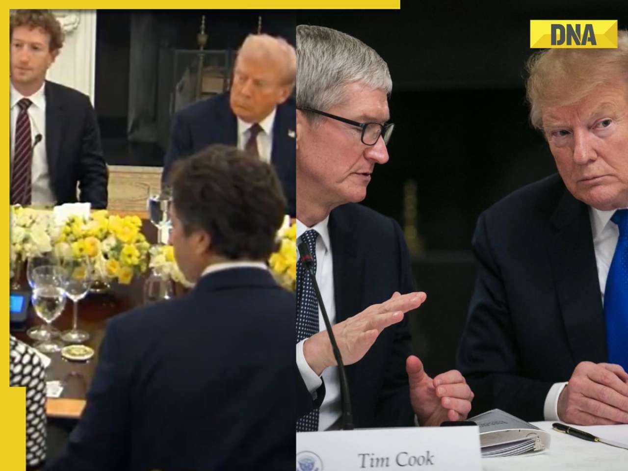 Donald Trump asks Tim Cook, Mark Zuckerberg, about their investment plan, here's what they said