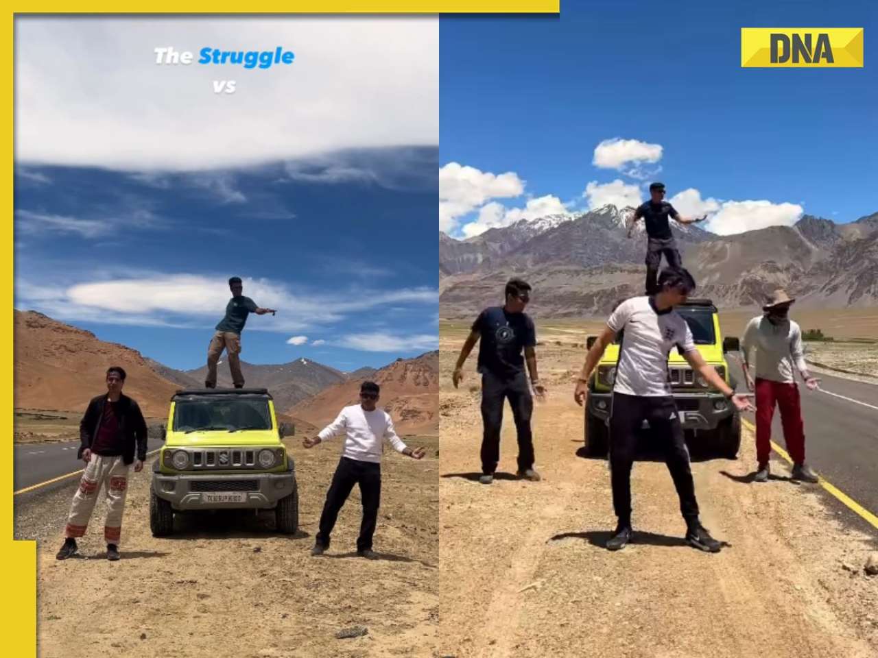 Watch: Shah Rukh Khan fans dance to ‘Chaiyya Chaiyya’ in Ladakh, video goes viral with 11.9 million views