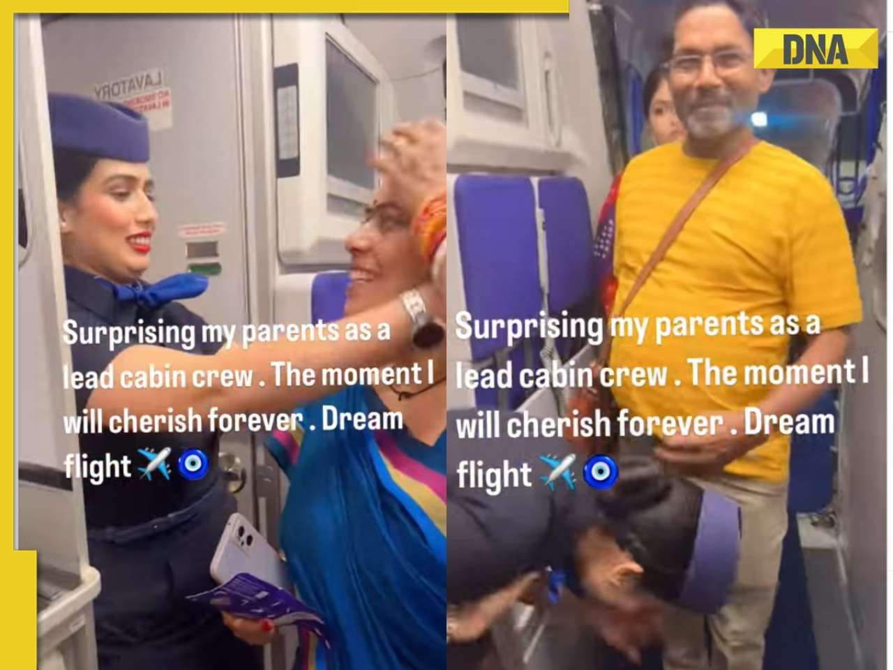 ‘Dream flight’: IndiGo cabin crew welcomes parents onboard in heartwarming viral video, WATCH