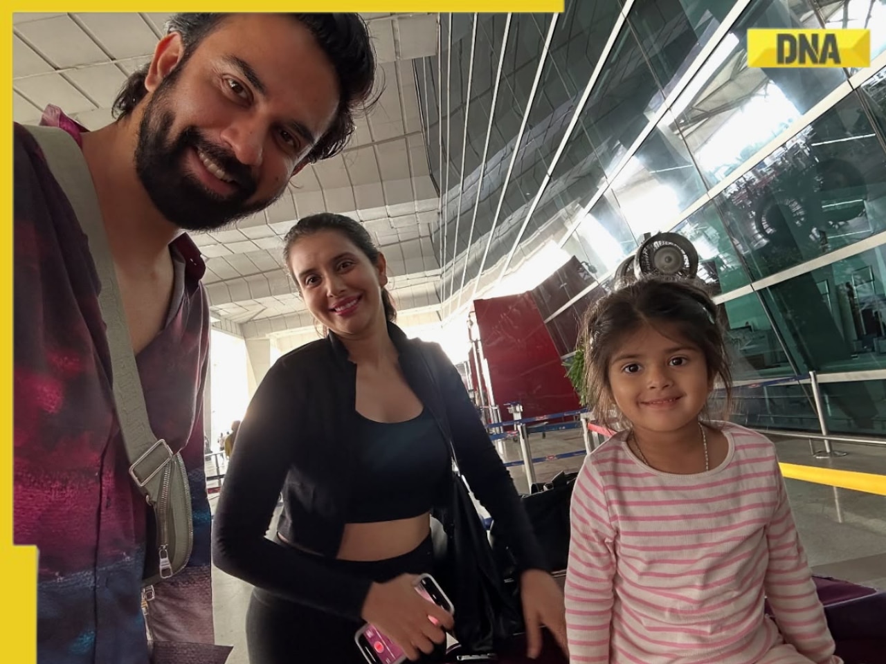 After ugly divorce, Charu Asopa and Rajeev Sen come together for their daughter Ziana, head for..., fans react: 'Der aaye durust aaye'