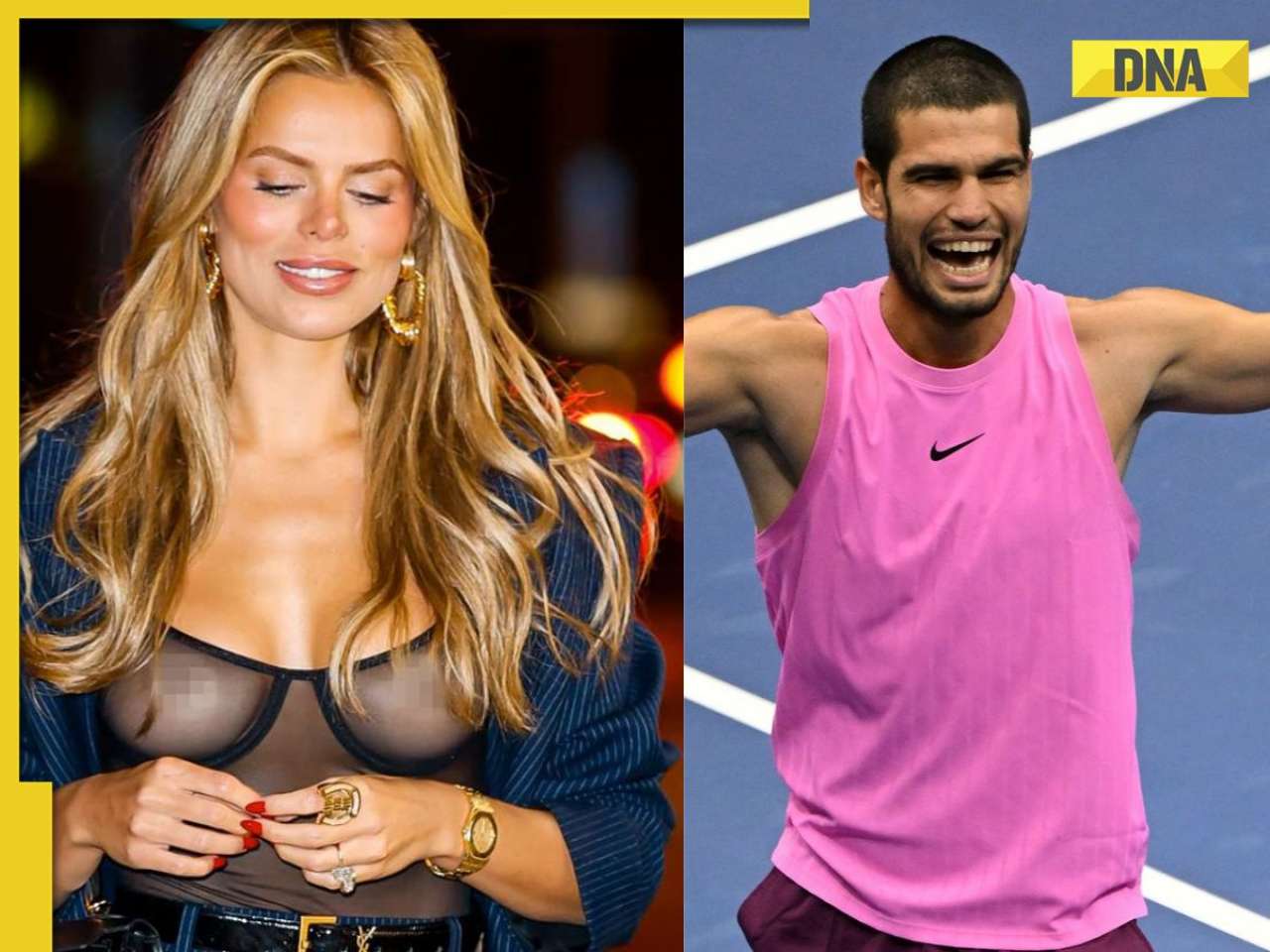 Meet Brooks Nader, the American model dating Carlos Alcaraz, who was earlier linked to Jannik Sinner