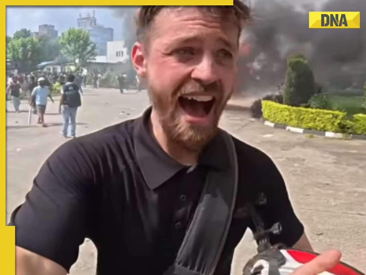 British vlogger turns accidental reporter, captures Nepal's unrest raw footage; Internet says, 'greatest pov of all times...', watch video