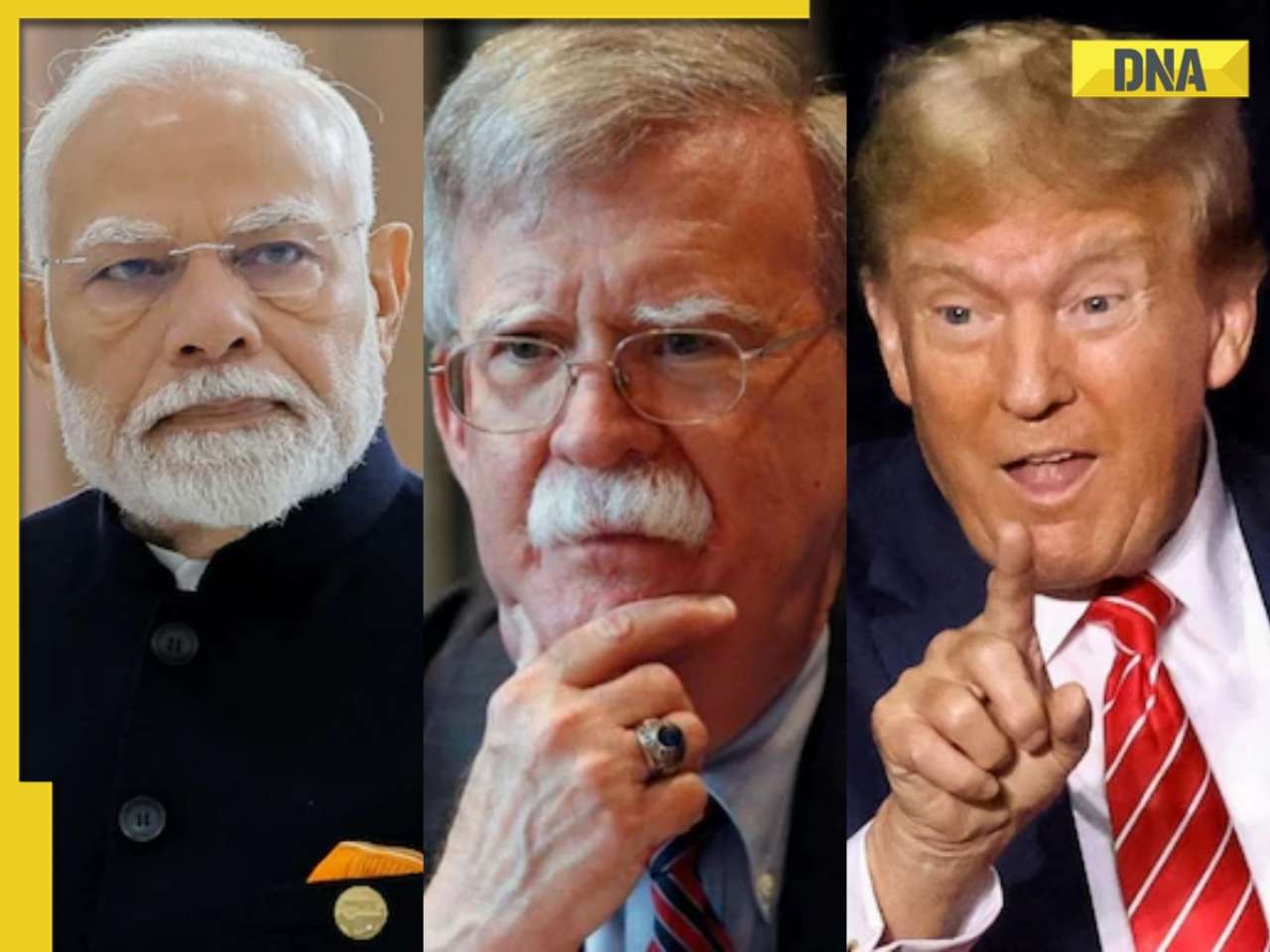Ex-NSA John Bolton rejects US President Trump's claims of brokering India-Pakistan peace, urges Indian government to...