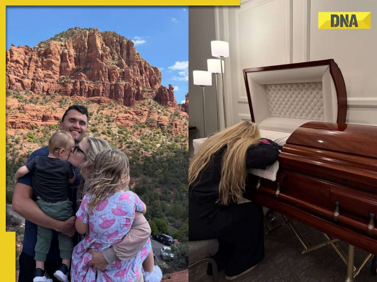 Charlie Kirk’s wife Erika shares final emotional moments with husband’s body, ‘The world is...’