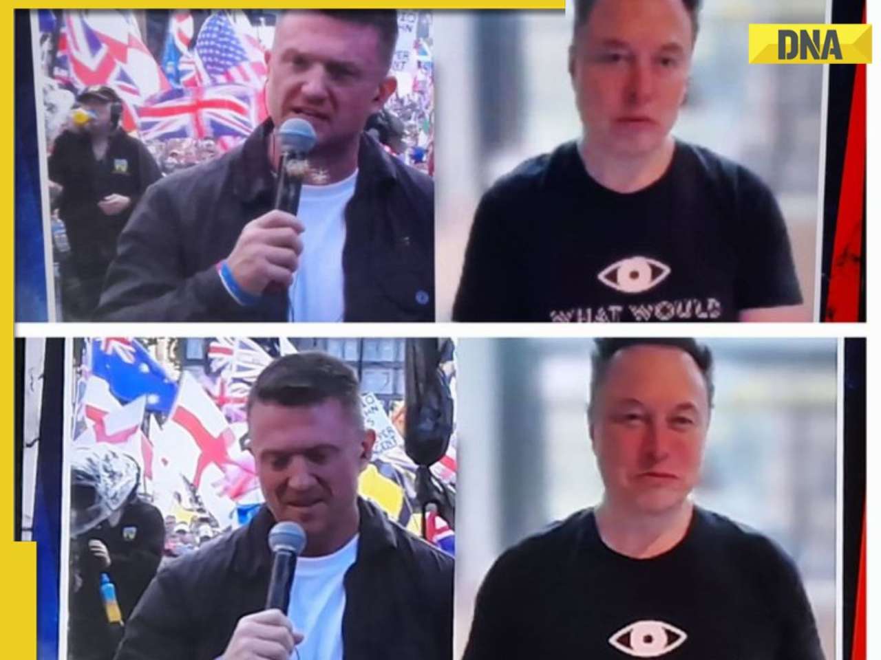 Elon Musk urges protestors to fightback in virtual address during Tommy Robinson led rally in London, says, 'destruction of Britain...', WATCH