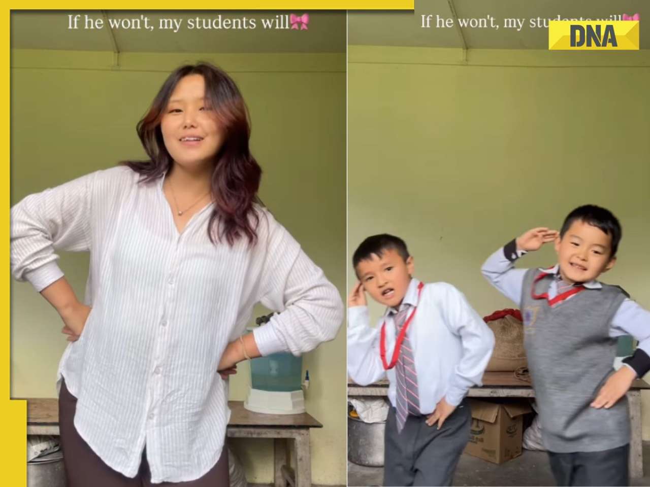 'My pookies': Internet can’t get enough of teacher’s Thumak Thumak with students, watch now