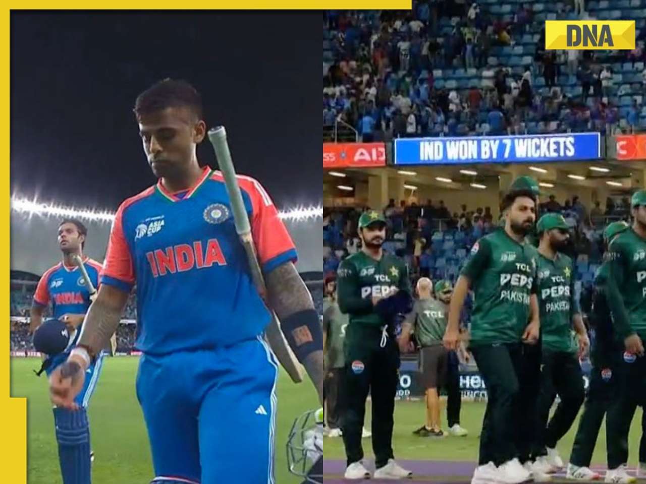 ‘No handshake, no eye contact’: India skips customary post-match gesture after 7-wicket win over Pakistan in Asia Cup 2025