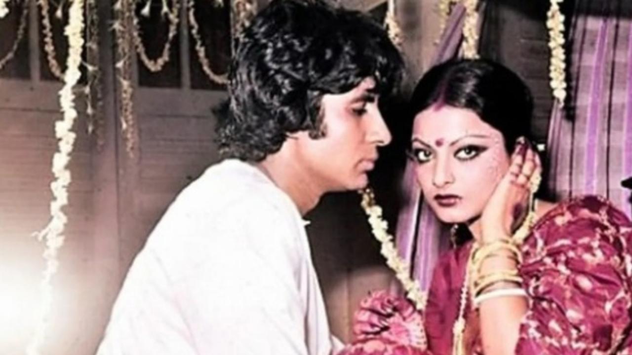 अमिताभ बच्चन और रेखा धीरे-धीरे करीब आए