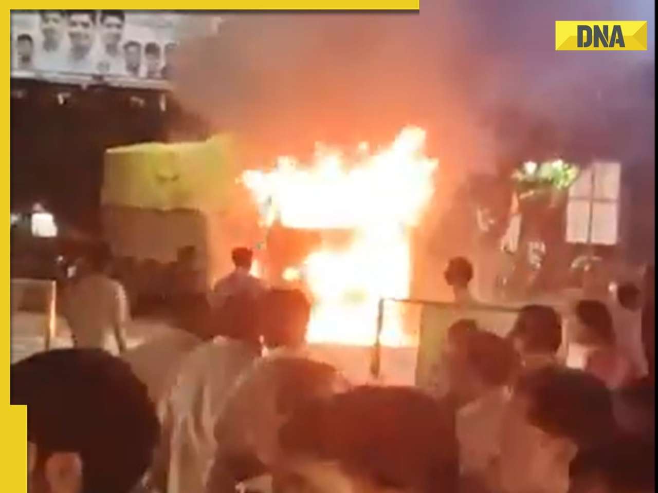 Two killed after truck runs over pedestrians in Indore, catches fire