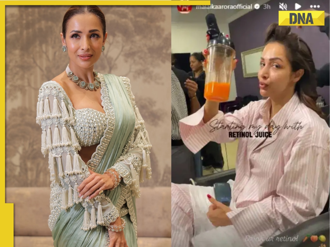 Malaika Arora swears by her morning retinol juice recipe for radiant skin, better digestion, overall health