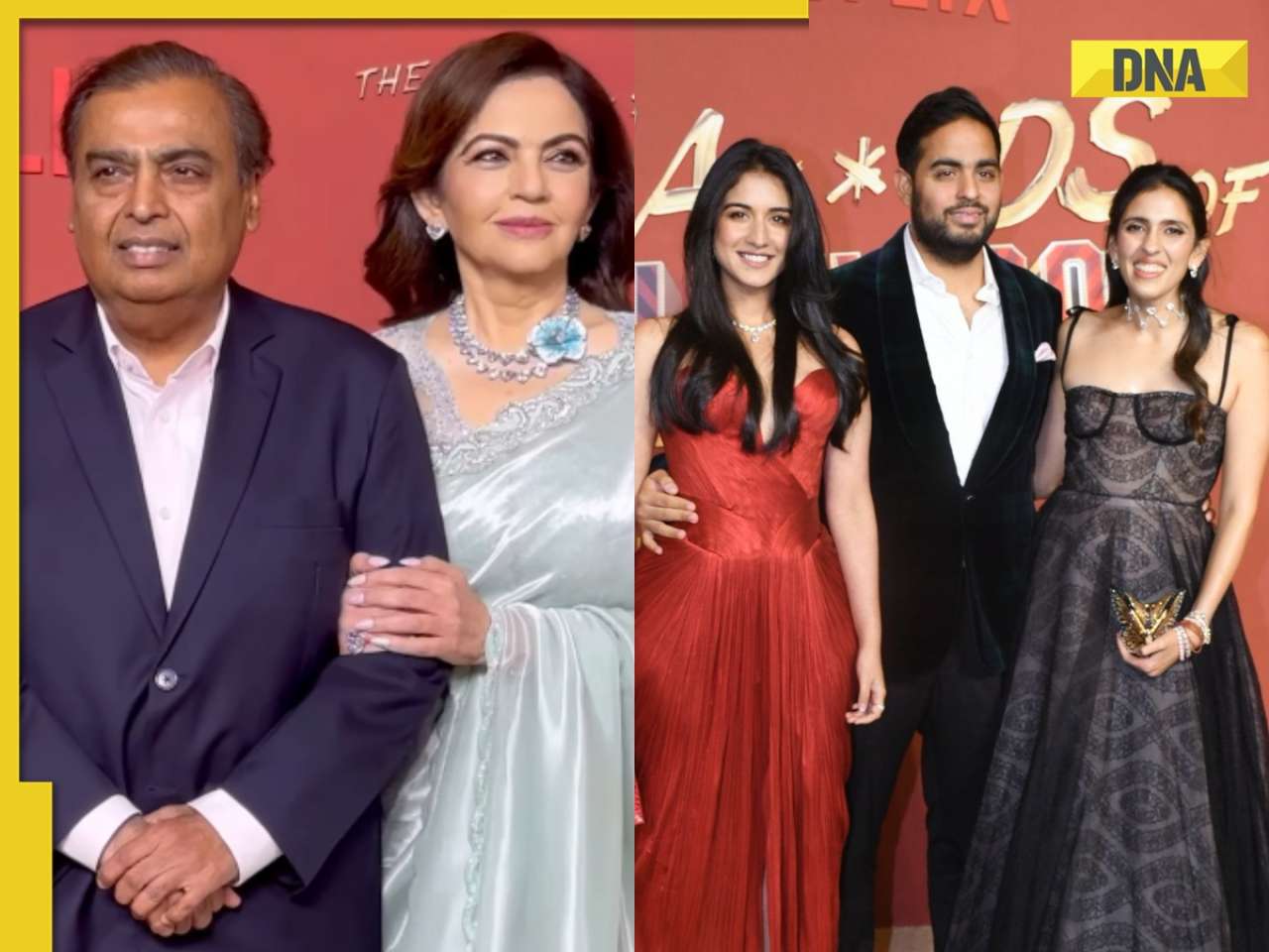 Mukesh Ambani, Nita Ambani, and Ambani family arrive at premiere of Aryan Khan's series The Ba***ds of Bollywood - Watch