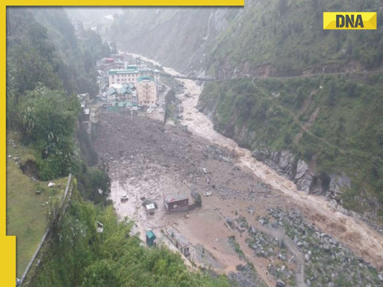Cloudburst struck Chamoli district, 5 missing; rescue operation underway