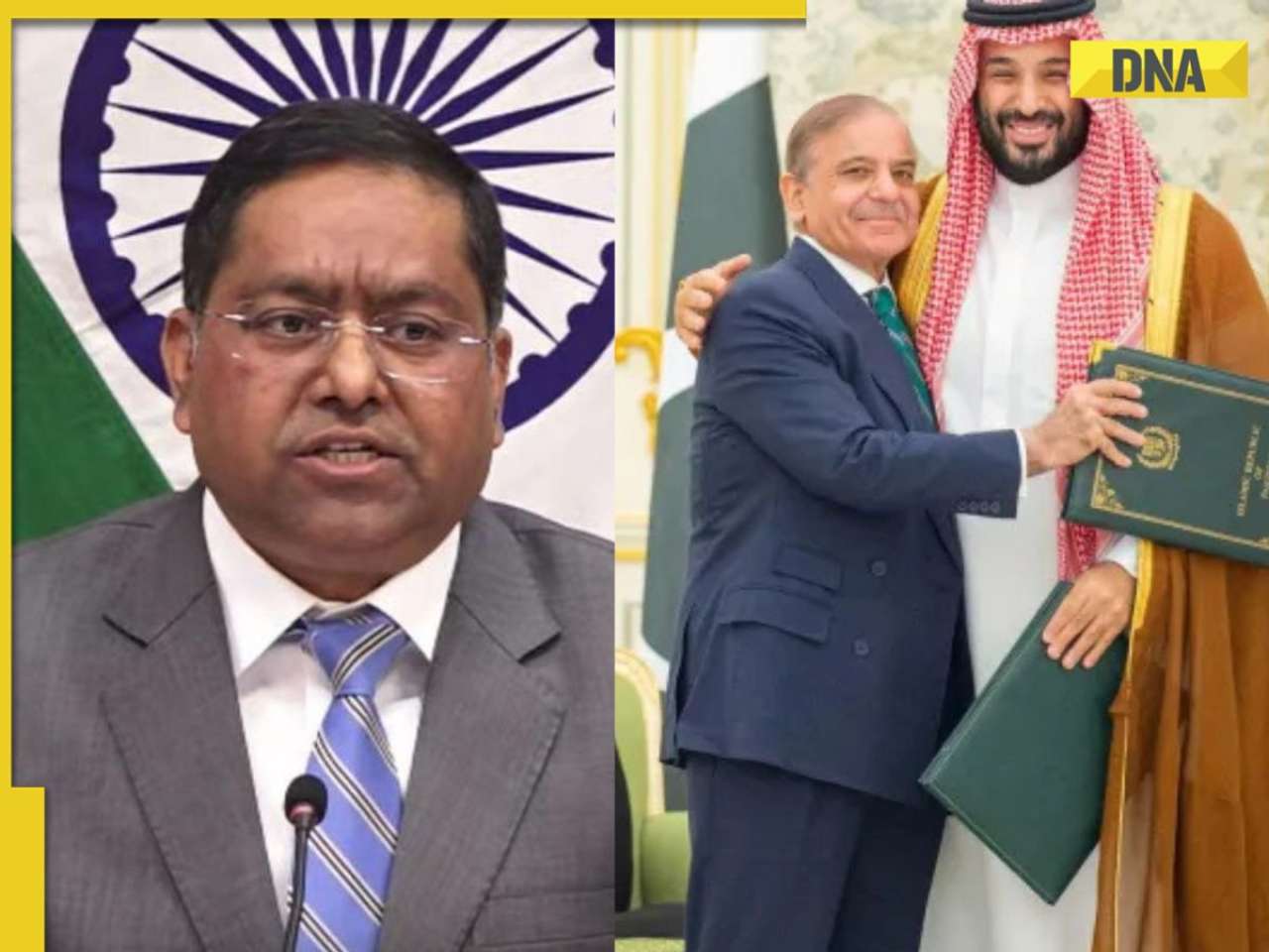 MEA issues BIG statement on Pakistan-Saudi Arabia 'mutual defence' pact, says, 'will study implications...'