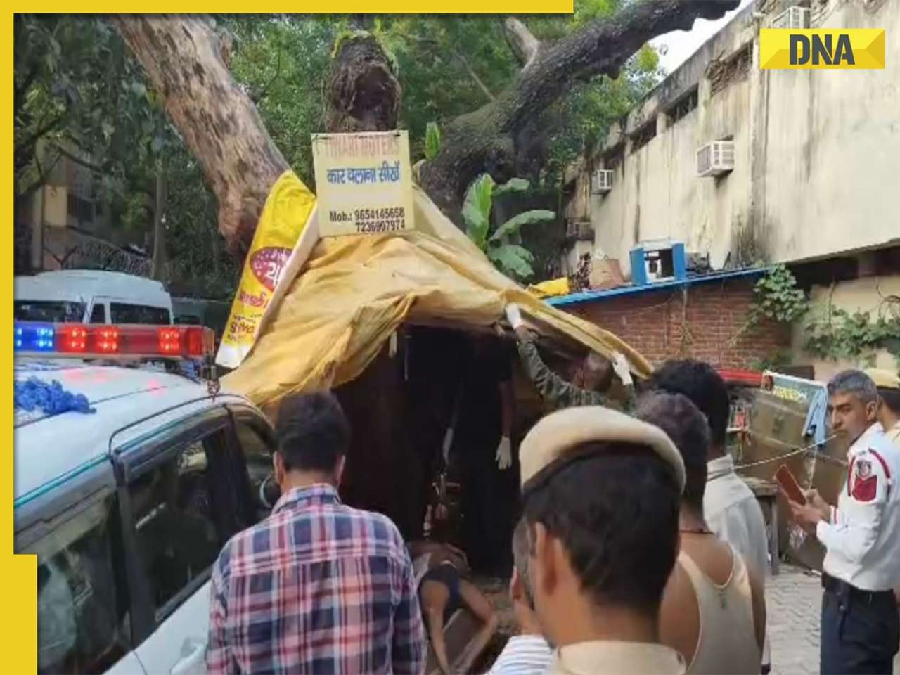 Delhi Police PCR van hits tea stall vendor on Thana Mandir Marg, victim dies
