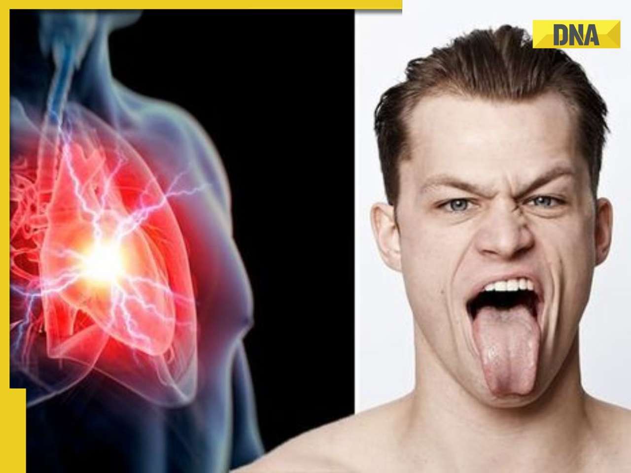 Your tongue gives signs of heart failure: Here's what its changing colour reveals about your heart health