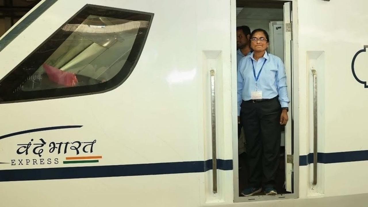 2023 में बनीं वंदे भारत एक्सप्रेस की पहली महिला लोको पायलट