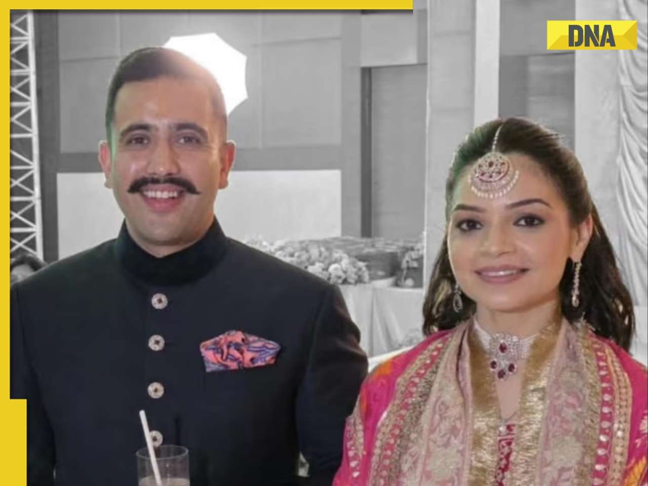 Himachal Minister Vikramaditya Singh ties knot with Panjab University professor Amreen Sekhon in Chandigarh: Check first pictures of newlyweds