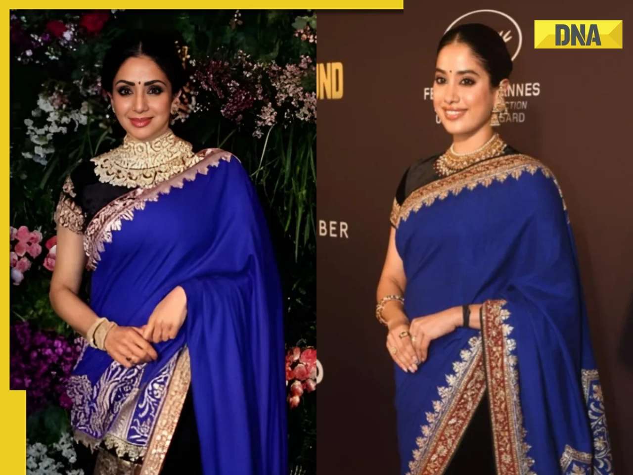 'No one replaces mother': Janhvi Kapoor turns heads in late mother Sridevi's saree at Homebound special screening, watch viral video