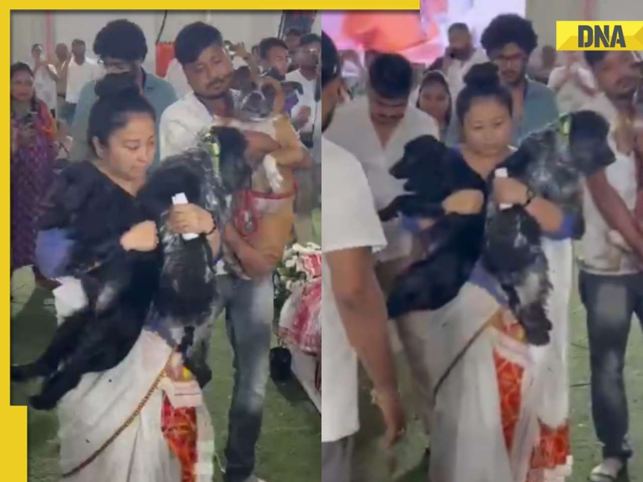 Zubeen Garg funeral: Singer's wife lets their dogs say final goodbye at coffin; Assam CM shares heart-wrenching video