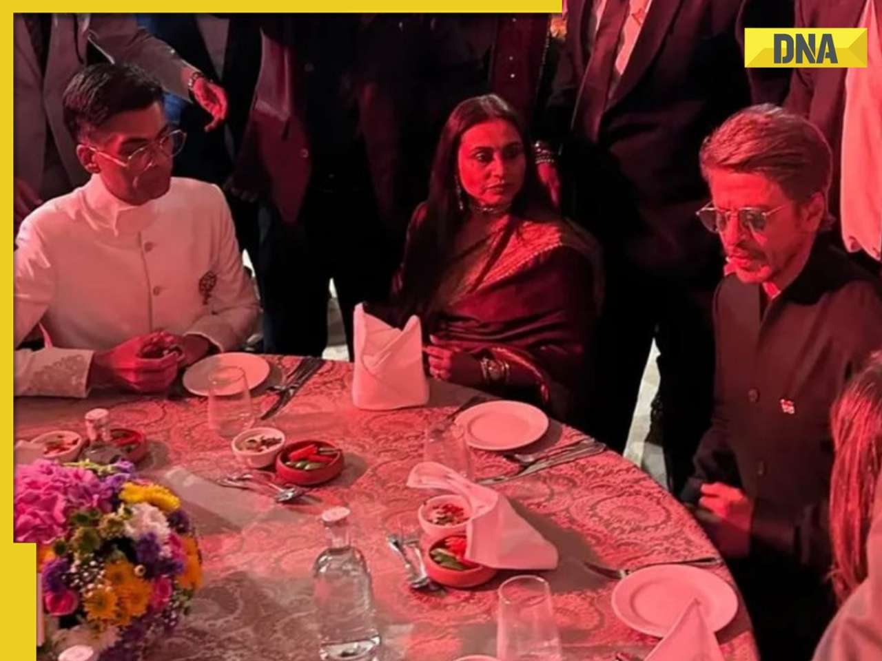 Shah Rukh Khan dines with Rani Mukerji, Karan Johar at Rashtrapati Bhavan after National Awards, photo goes viral