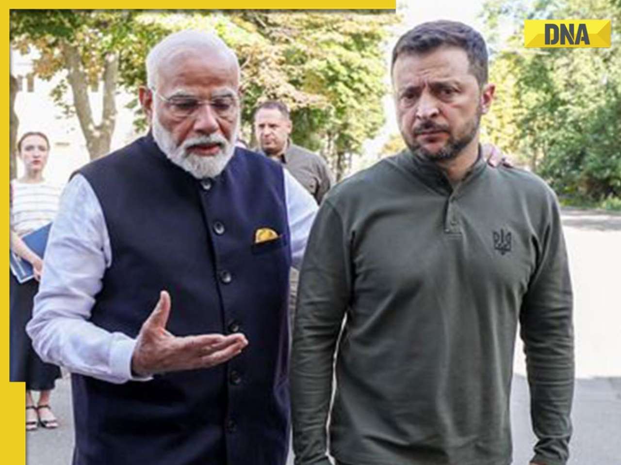 After US President Trump accuses India of 'funding' Russia's war with Ukraine, Zelenskyy claims New Delhi is mostly...