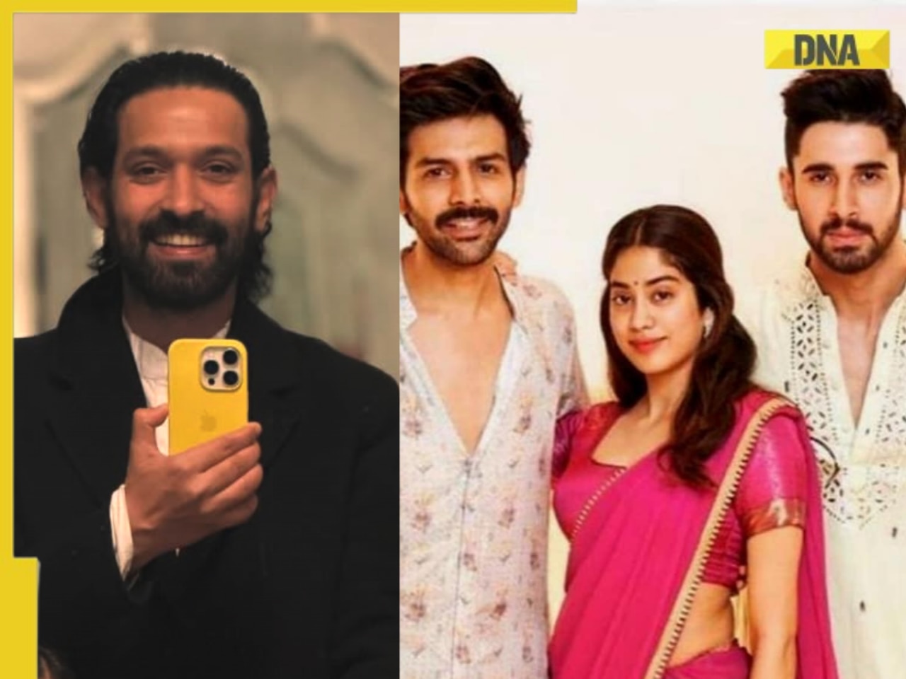 Dostana 2 is NOT shelved, Vikrant Massey replaces Kartik Aaryan, reveals Janhvi Kapoor's replacement 'ki bahut badi annoucement hogi'