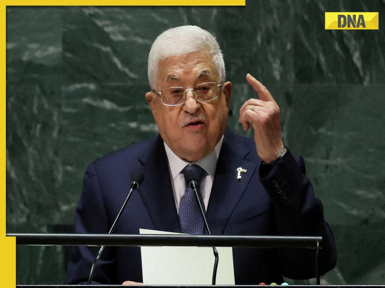 Palestinian president hits out at Israel at UNGA: 'One of the most horrific chapters of humanitarian tragedy'