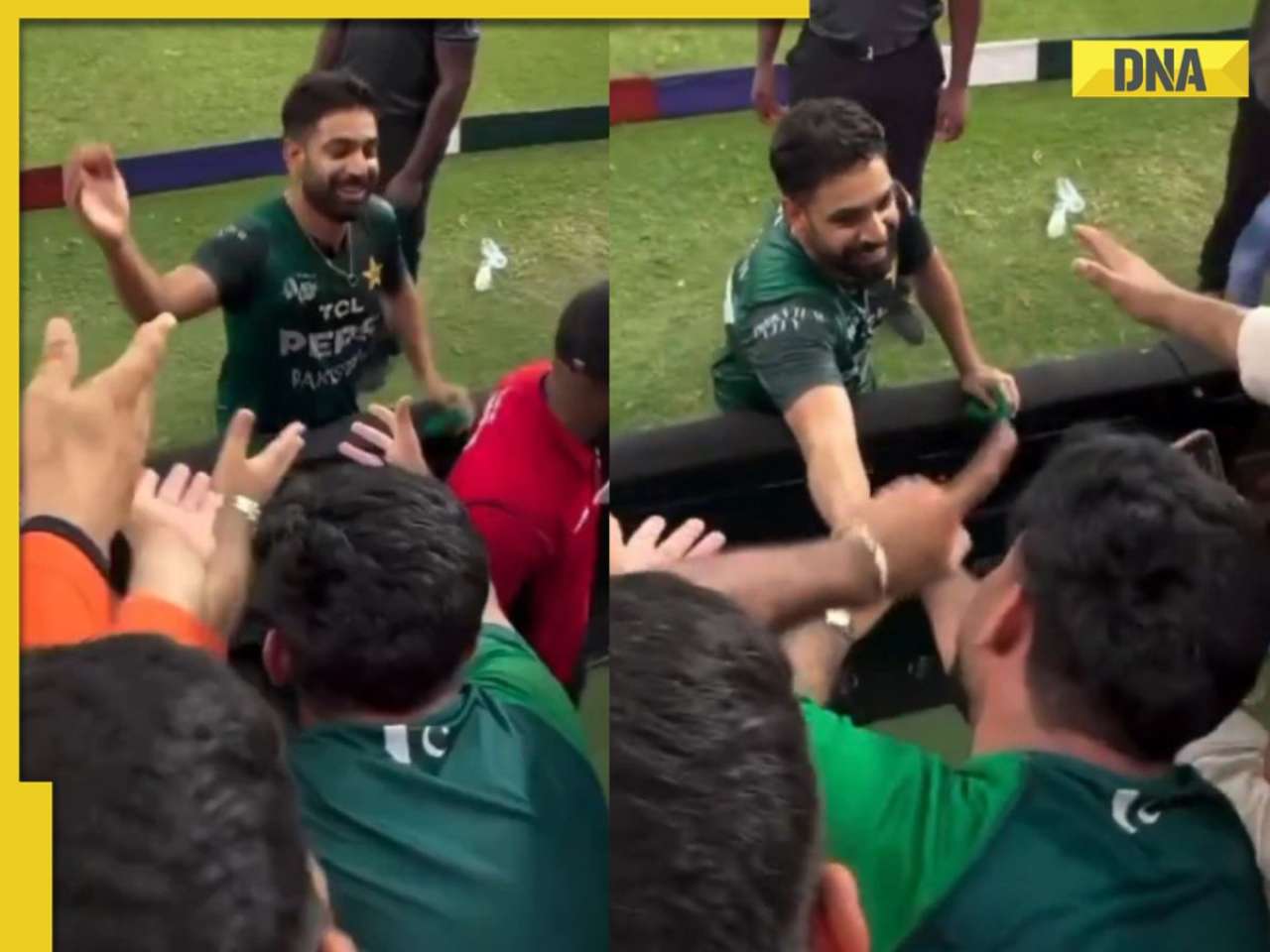 Asia Cup 2025: Emotional Pakistan fan tells Haris Rauf 'India ko chhorna mat'; pacer’s reaction goes viral - Watch