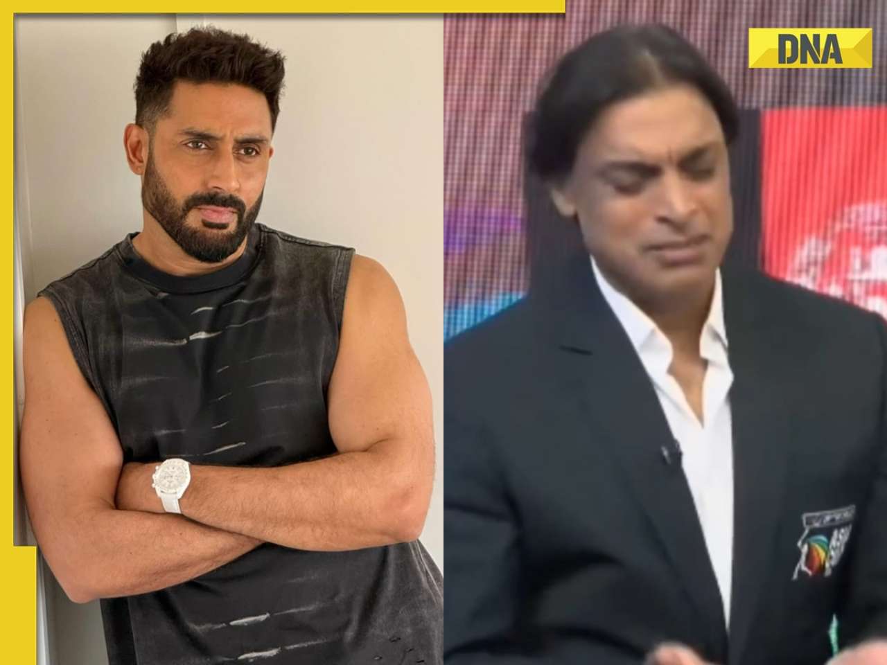 Abhishek Bachchan’s witty reply after Shoaib Akhtar confuses him with Abhishek Sharma wins the internet: ‘Don’t think they…’