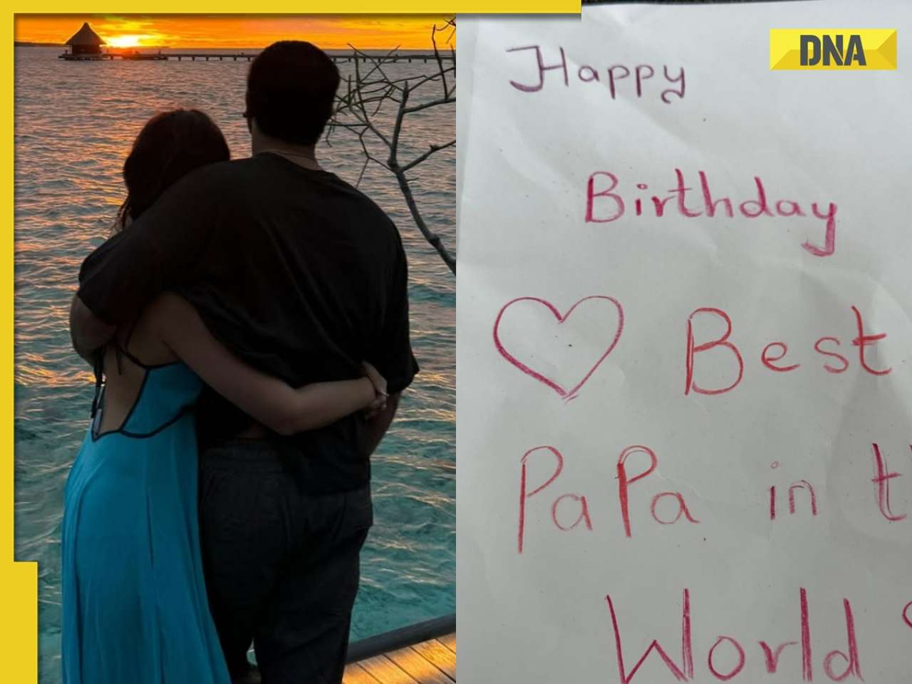 Alia Bhatt melts hearts with special birthday post for Ranbir Kapoor, shares Raha’s adorable handmade card: 'Best papa...'