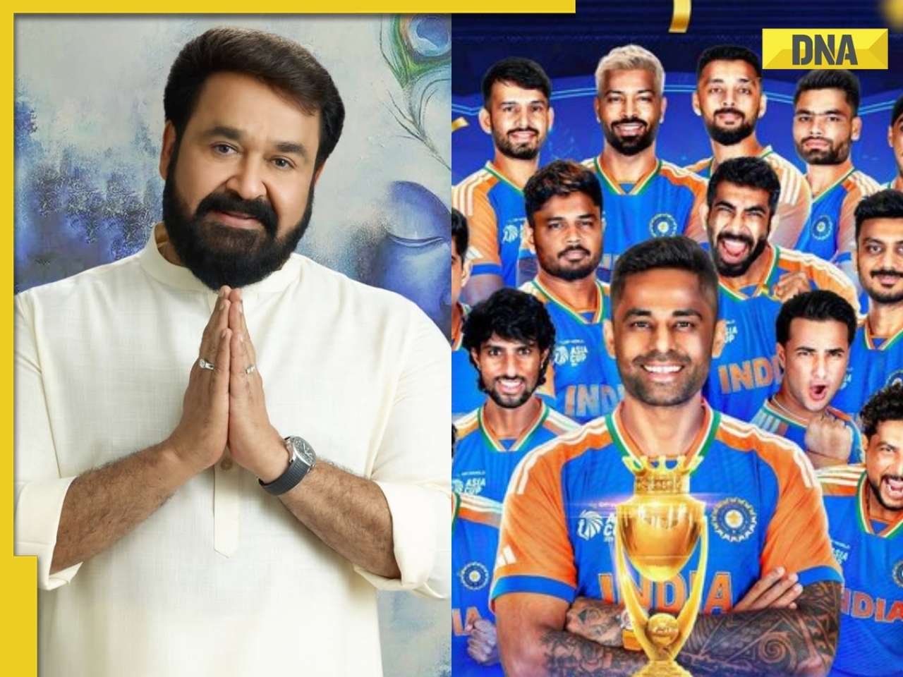 Mohanlal hails Team India’s sensational win: ‘A fiery chase against Pakistan sealed with...’